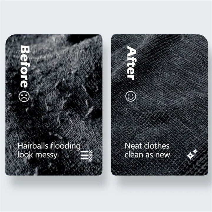 "Kompakter USB Fusselentferner, tragbar, ideal für Kleidung, entfernt Fusseln und Haare effizient, schonend für Stoffe."