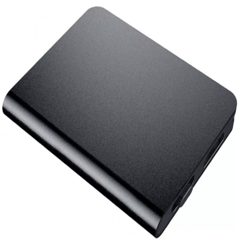 "Kompaktes Mini Diktiergerät, tragbares Spionage-Audioaufzeichnungsgerät mit schlankem Design für diskrete Aufnahmen."