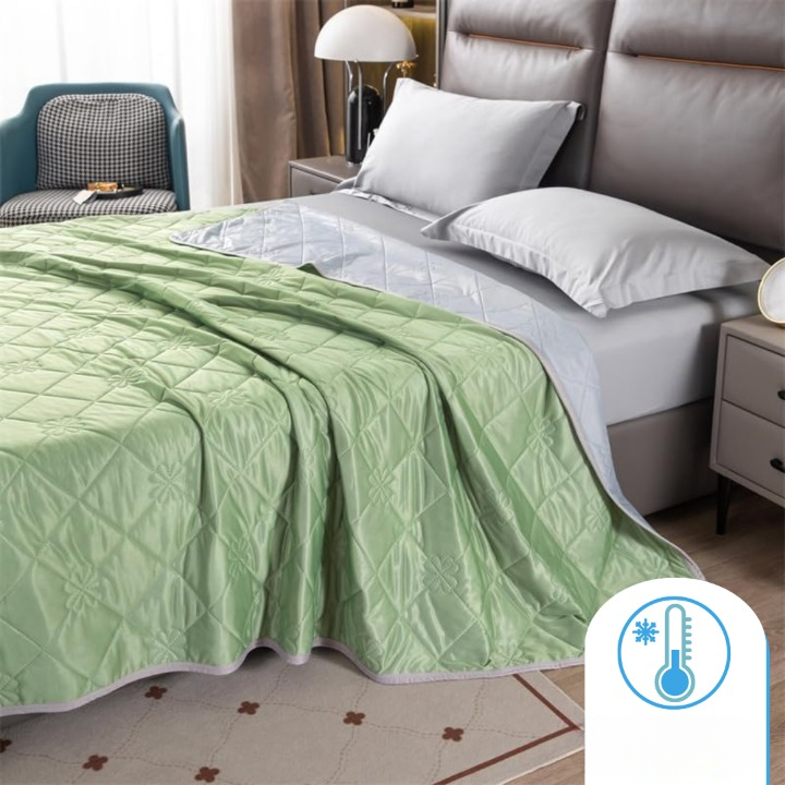 Kühlende Sommerdecke - Atmungsaktiv & Feuchtigkeitsabsorbierend