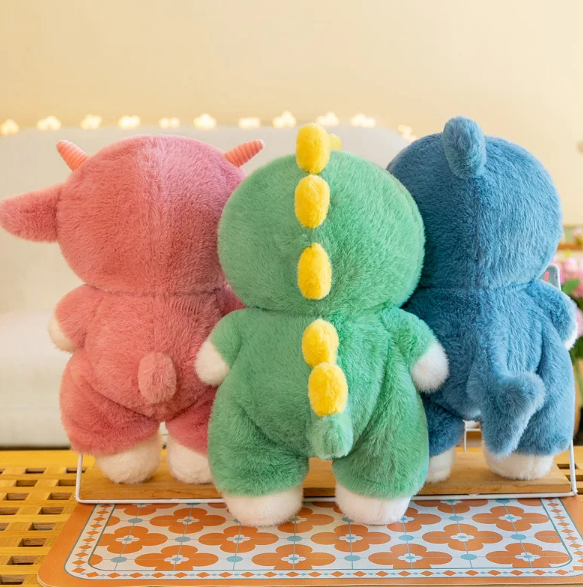 "Kuscheliger Plüsch-Bär: Weiches, plüschiges Material, ideal als Geschenk für Kinder und Erwachsene, trostspendender Begleite