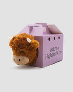 Highland Cow Plüschtier + Farbbox