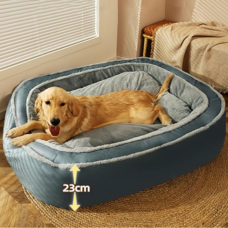 Warm pet bed, deep sleep design, durable & washable, a comfortable dog mattress
