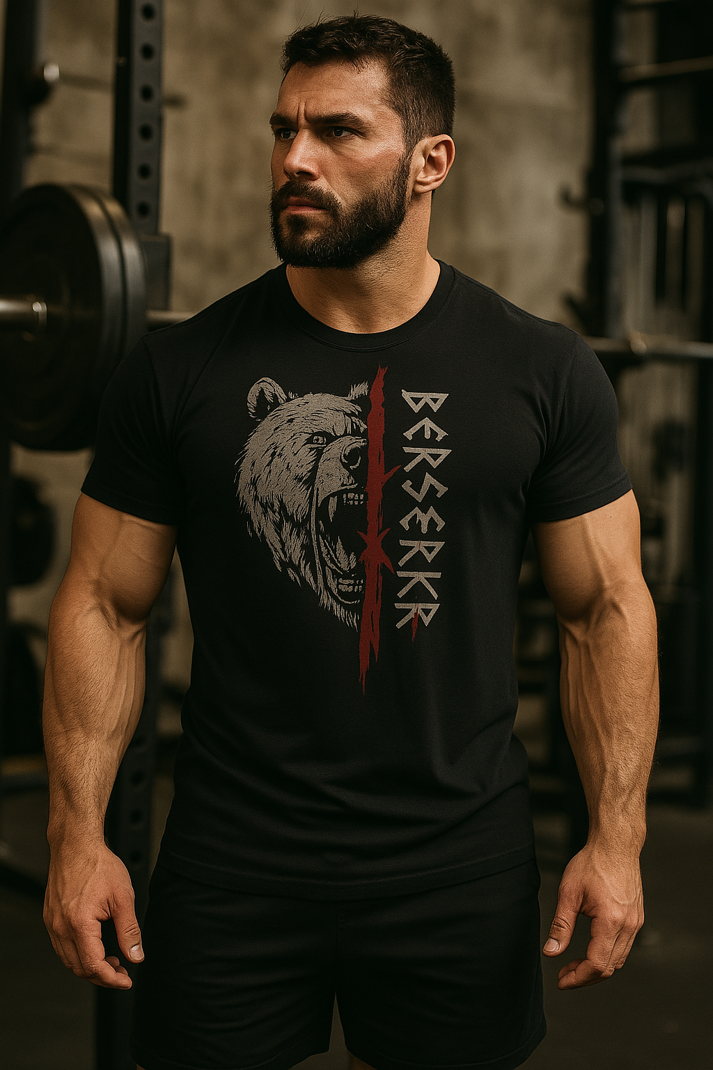 "Lässiges Herren T-Shirt aus Baumwolle, kurzarm, atmungsaktiv, modern geschnitten, ideal für Komfort und Stil."