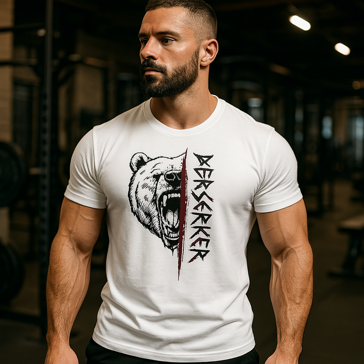 "Lässiges Herren T-Shirt aus Baumwolle, kurzarm, atmungsaktiv, modern geschnitten, ideal für Komfort und Stil."