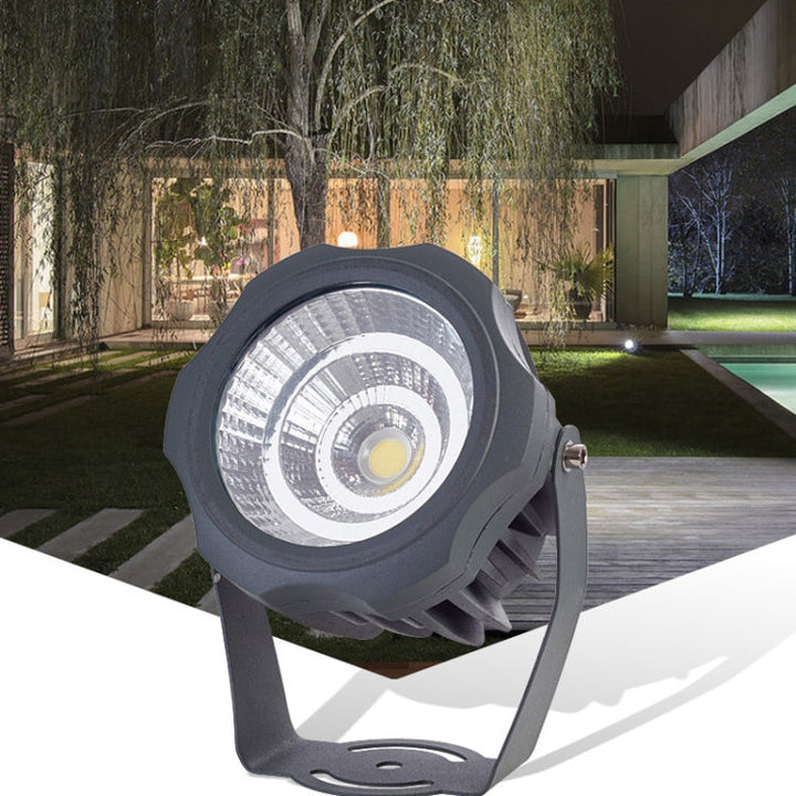 LED Flutlicht COB, wasserdicht, vielseitige Farbauswahl, robustes Aluminiumgehäuse, ideal für Garten- oder Hofbeleuchtung