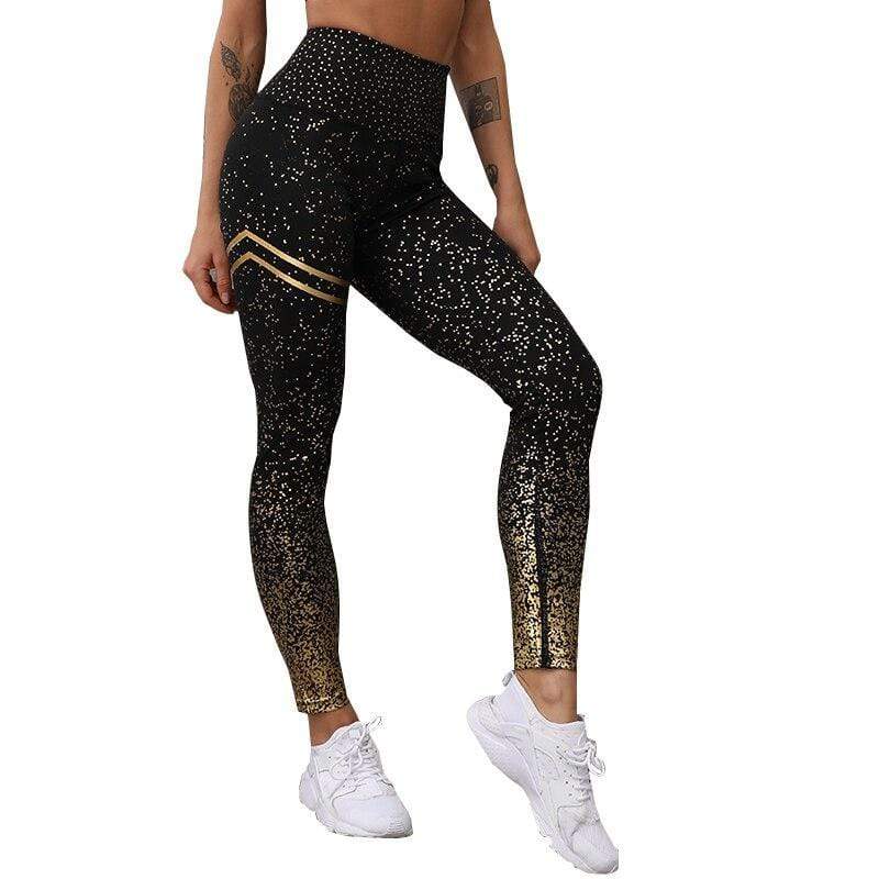 Lila high waist sports leggings for women, offering tummy control & comfortable sculpting fit.