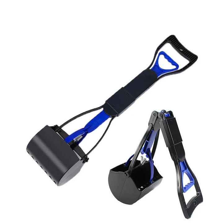 Efficient pet poop grabber designed for easy, no-touch waste disposal.
