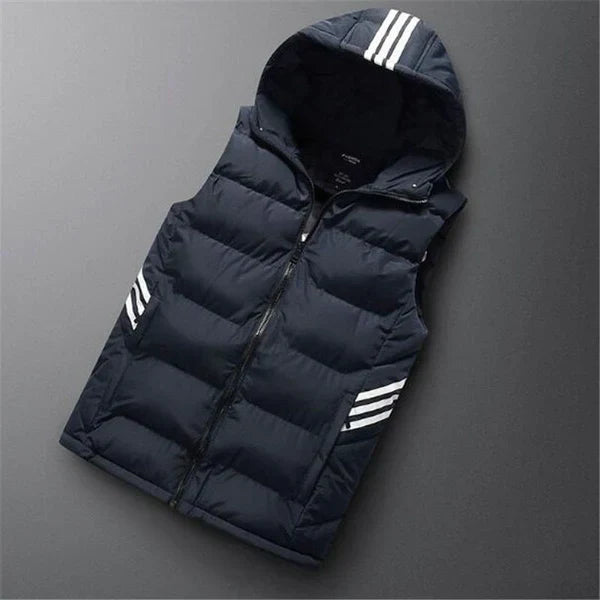 Luxuriöse Herrenweste für Winter, moderne Silhouette, wärmt und ergänzt stilvoll Hemden und Pullover, ideal für Büro und Frei