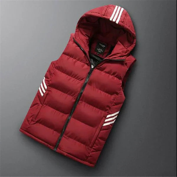 Luxuriöse Herrenweste für Winter, moderne Silhouette, wärmt und ergänzt stilvoll Hemden und Pullover, ideal für Büro und Frei