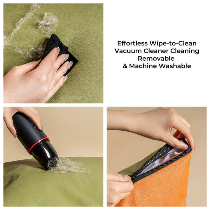 Luxuriöser Hundeautositz mit Kunstleder, Plüschfutter und Sicherheitsgurt, ideal für komfortable und sichere Autofahrten.