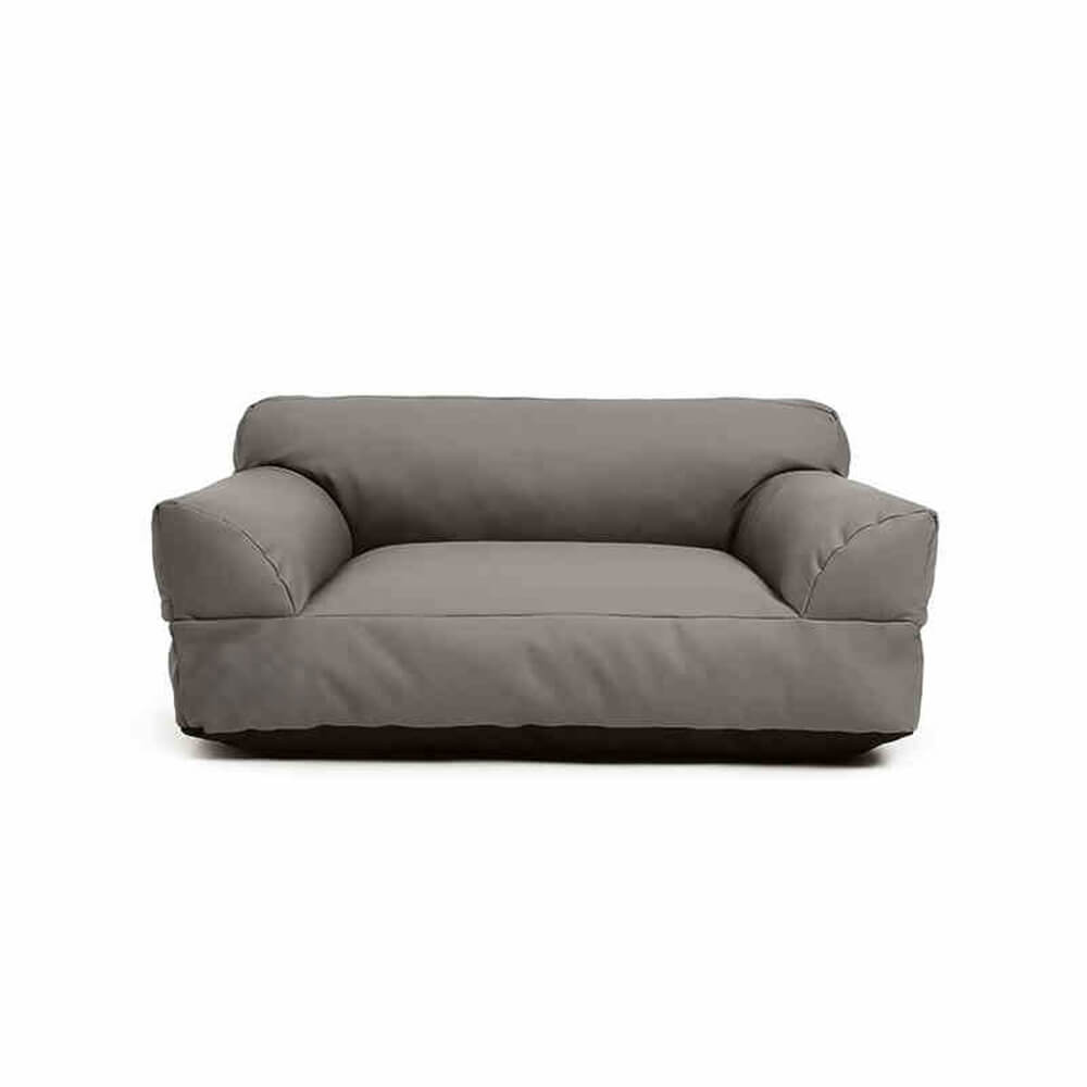 Waterproof anti-scratch dog bed, sofa style with supportive bolsters, luxury washable design