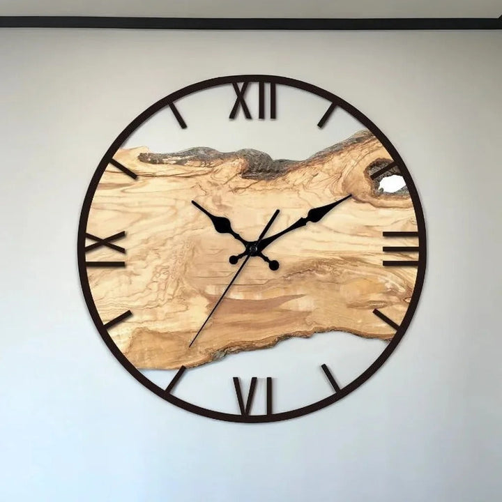 Moderne Transparente Wanduhr | Minimalistisches Design