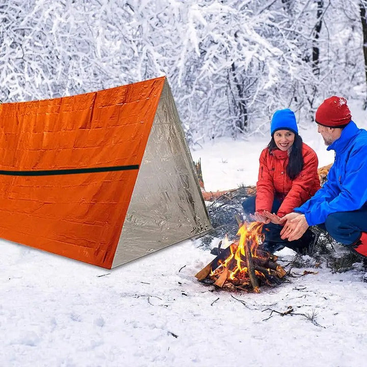 2-Personen Notfallzelt Ultraleicht & Wasserdicht