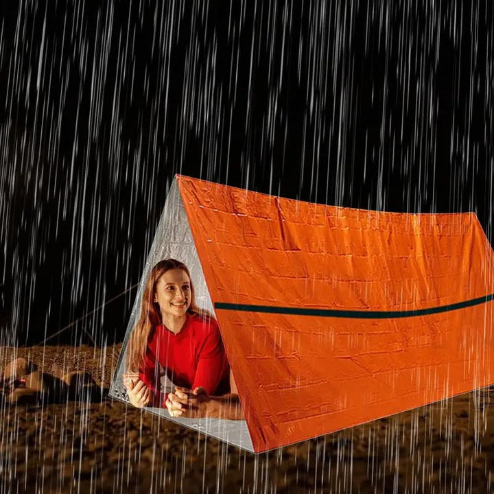2-Personen Notfallzelt Ultraleicht & Wasserdicht