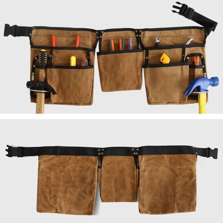 Schwerlast-Werkzeuggürtel mit 11 Taschen