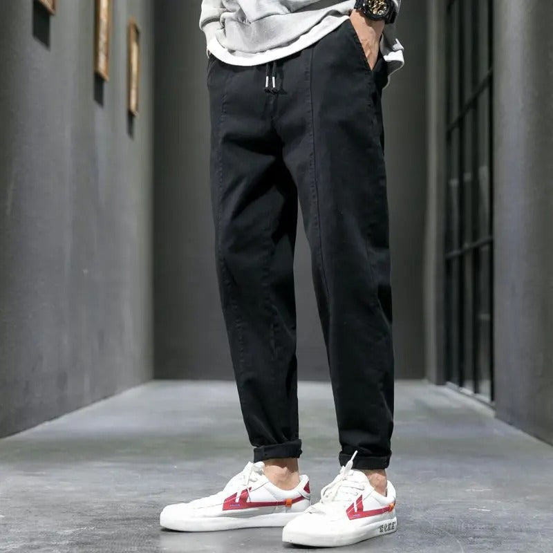 Men's stylish tapered joggers, perfect for activewear, casual comfort, and modern everyday fashion.