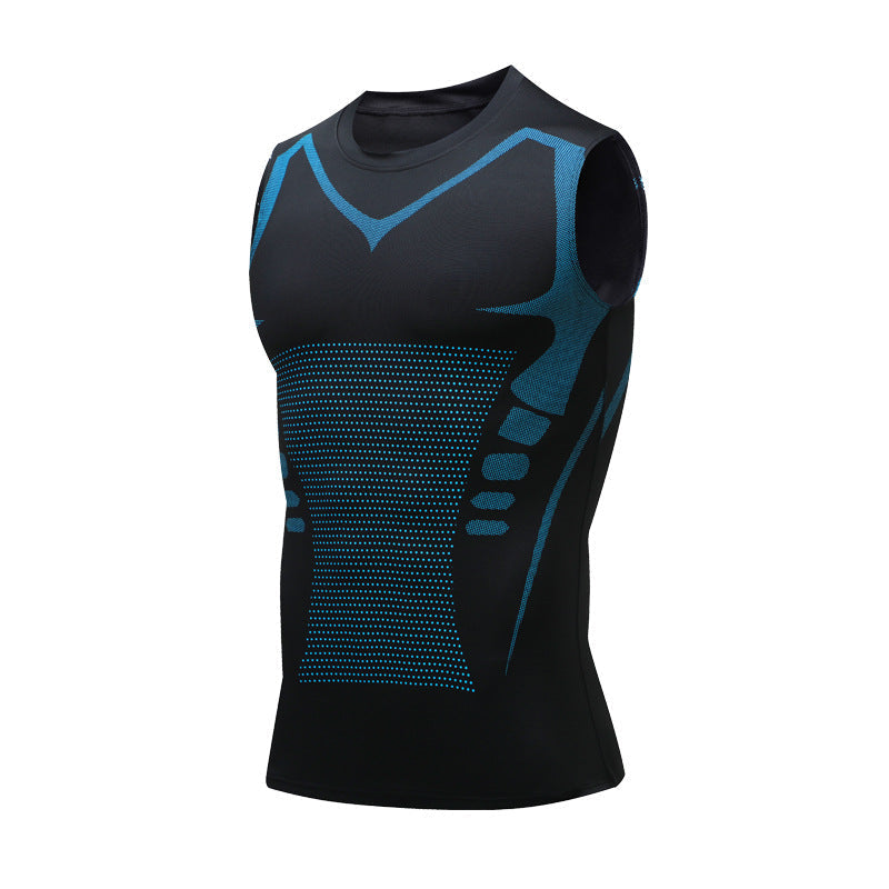 Armando men's activewear graphic print tank top. Close-fit performance apparel, perfect for fitness & casual wear.
