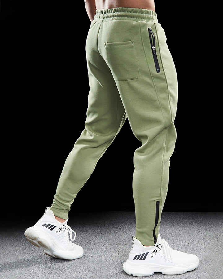 Men's Girona tapered zip joggers, ideal for modern comfort and stylish activewear.