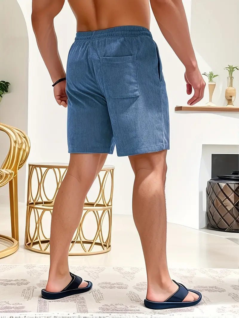Versatile men's quick-dry swim shorts for swimming, lounging, and water sports.