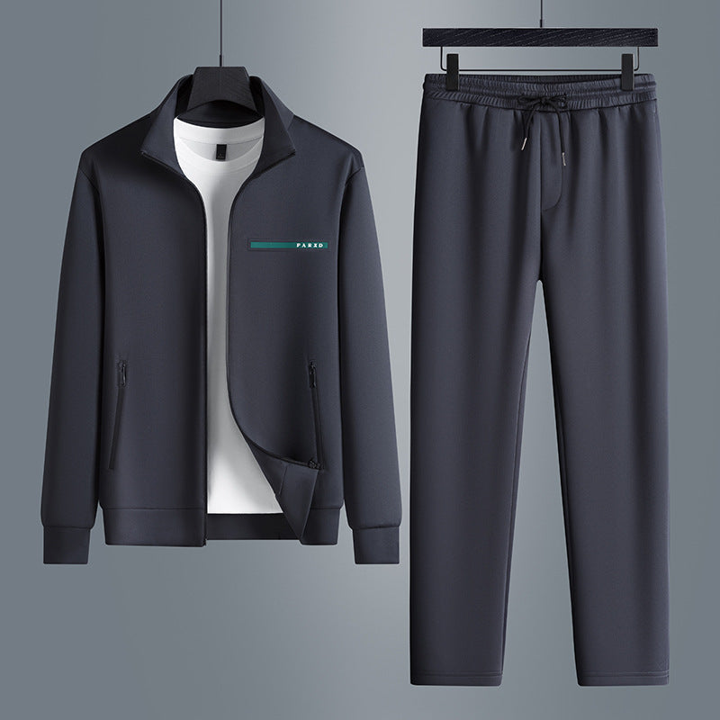 Men's sleek athletic tracksuit set for comfort & style. Ideal for active lifestyles, casual wear & leisure.