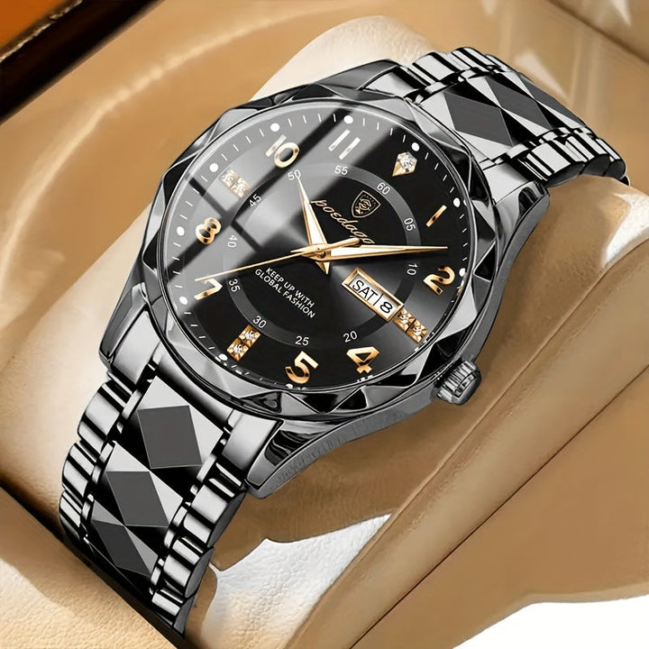 Men's waterproof sports watch, ideal for swimming, running & outdoor adventures. Durable & reliable.