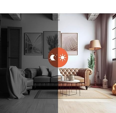 Home security 1080P WiFi camera, compact and wireless for indoor monitoring and outdoor protection.