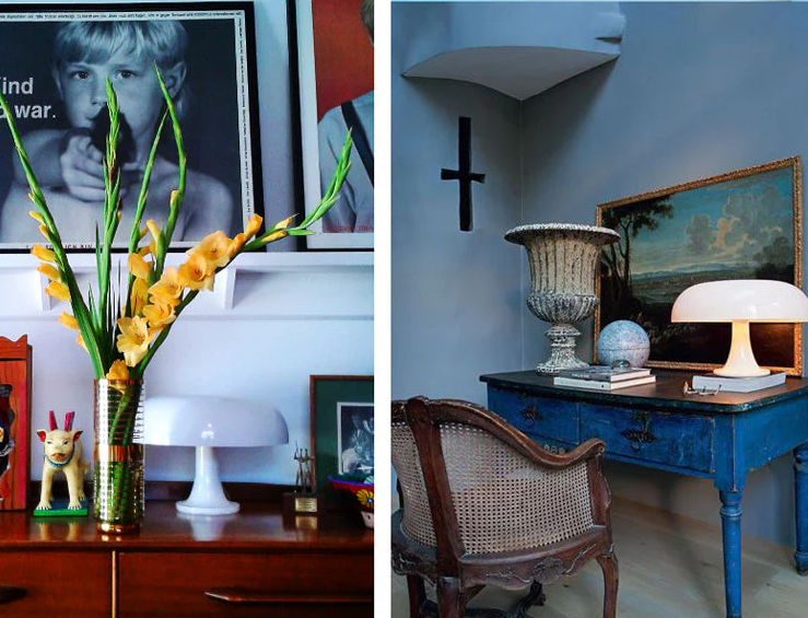 "Minimalistische LED-Pilz-Tischlampe mit modernem Design, warmem Licht; ideal für Schlafzimmer und Wohnzimmer"