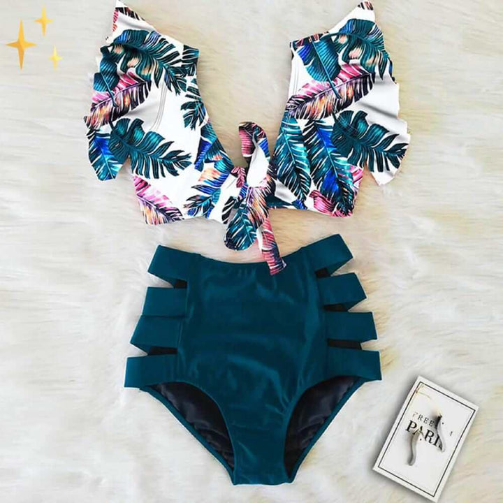 Stilvolle Bikini Set mit High Waist