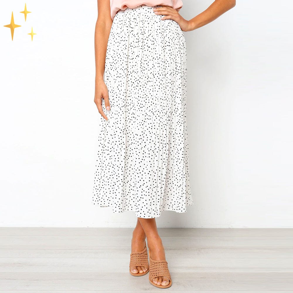 Breiter Gepunkteter Midirock