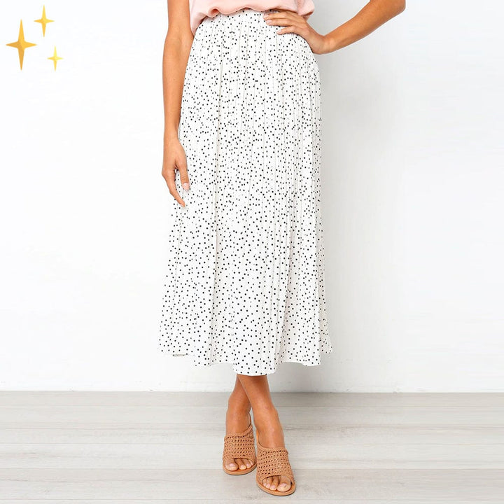 Breiter Gepunkteter Midirock