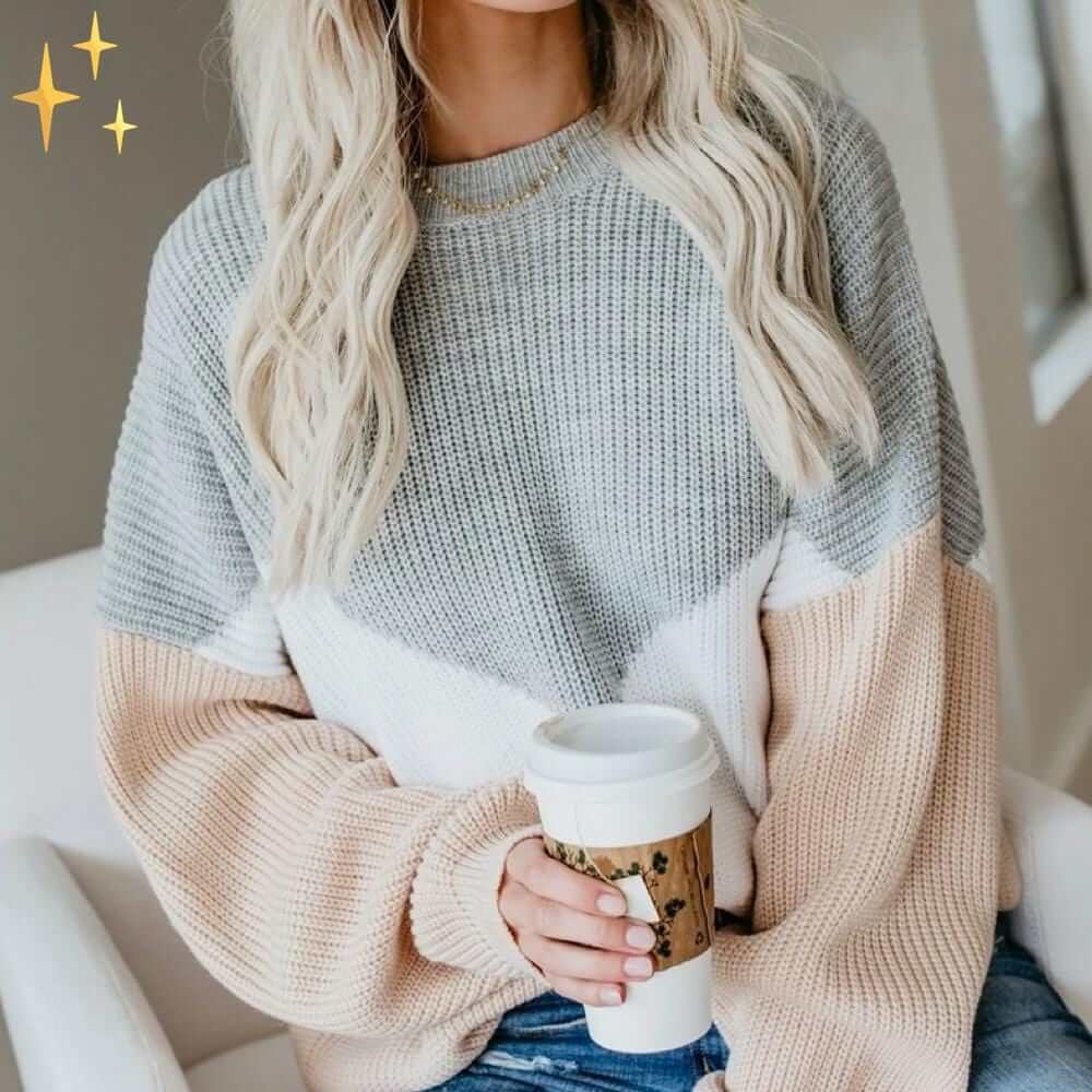 Winter Strickpullover Damen