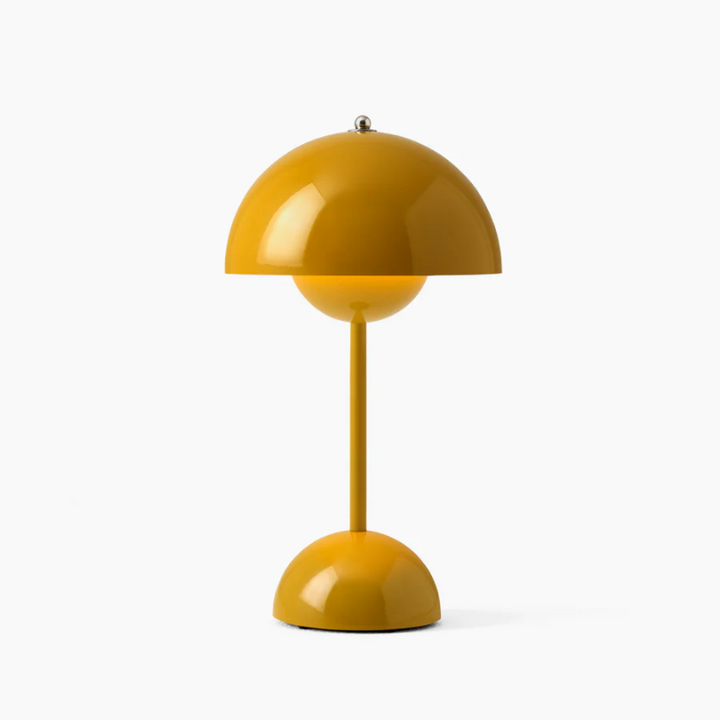 Modern LED table lamp with easy touch controls, brightens up any contemporary space.