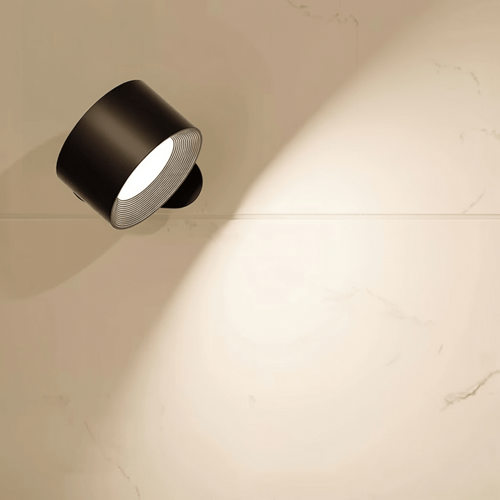 Effortless modern wireless wall light with remote control, providing versatile LED lighting for any room.