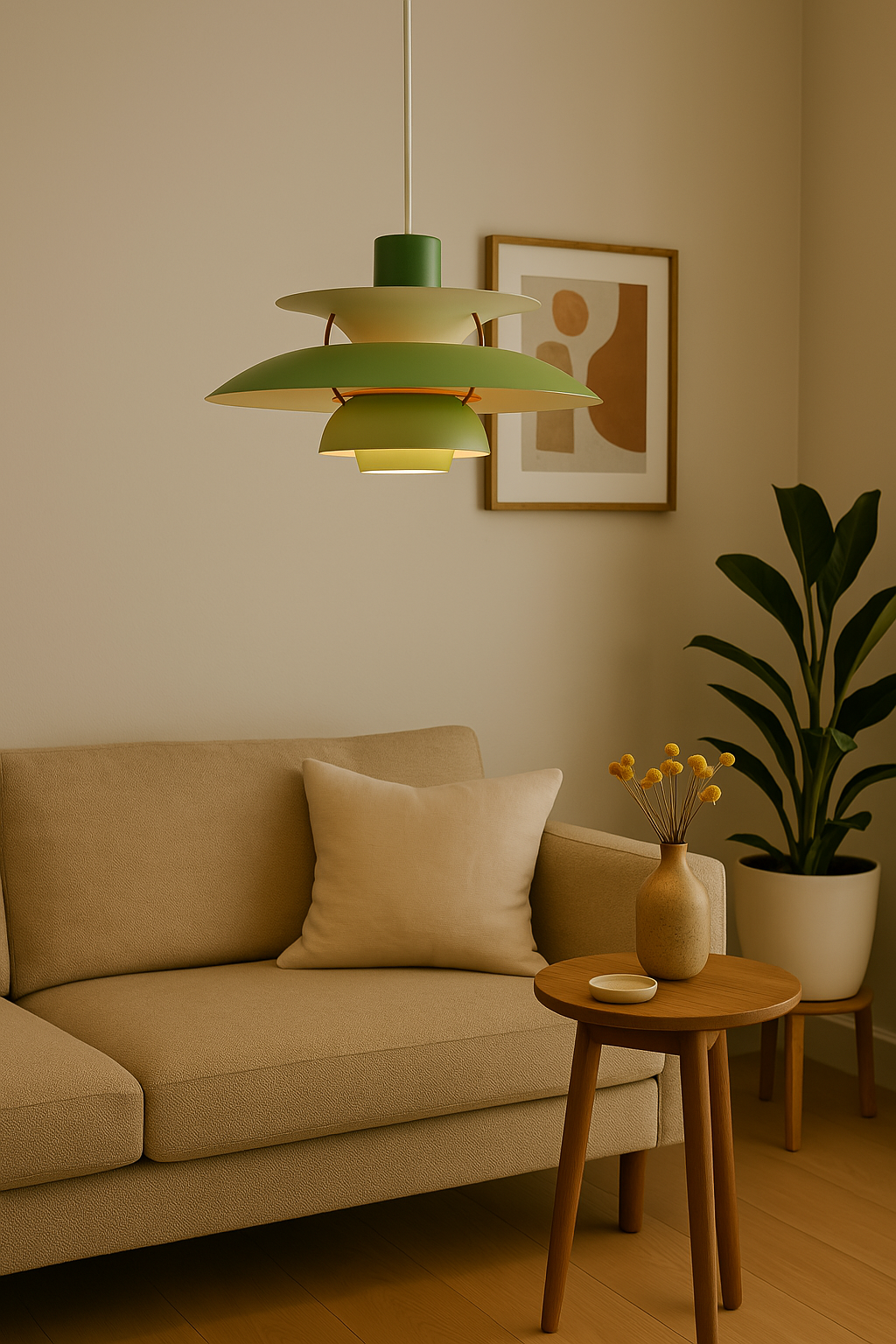 "Moderne runde LED-Deckenlampe mit dimmbarem Licht, elegantes Design, gefertigt aus Aluminium und Acrylglas"