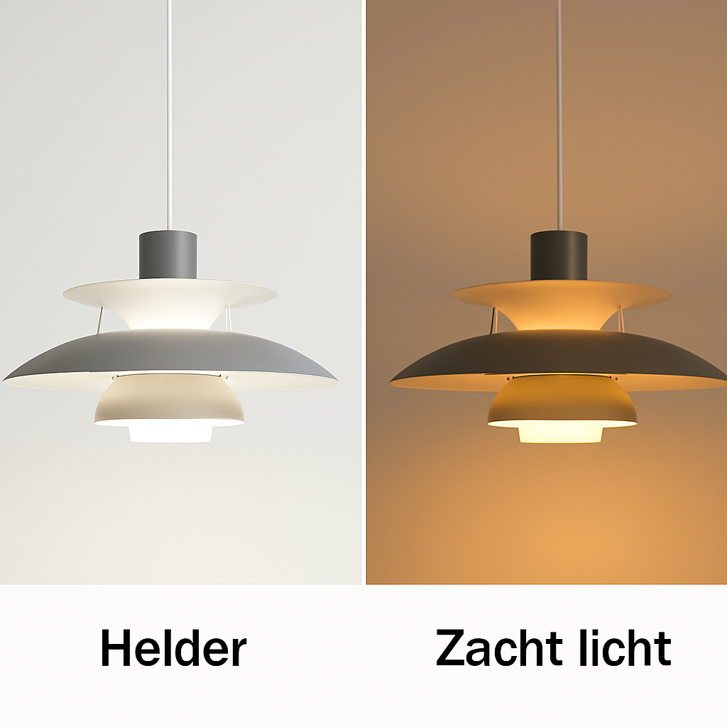 "Moderne runde LED-Deckenlampe mit dimmbarem Licht, elegantes Design, gefertigt aus Aluminium und Acrylglas"
