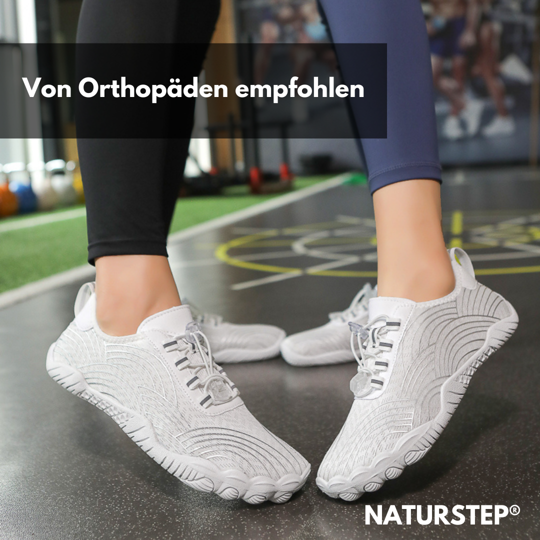 "Moderner Barfußschuh mit ergonomischem Design, unisex, in Schwarz, Rot, Pink oder Grau, perfekte Passform und Komfort"