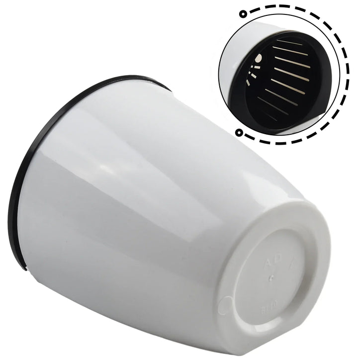 "Moderner, selbstbewässernder Hängepflanztopf mit stilvollem Design für Wandmontage – ideal für drinnen und draußen."