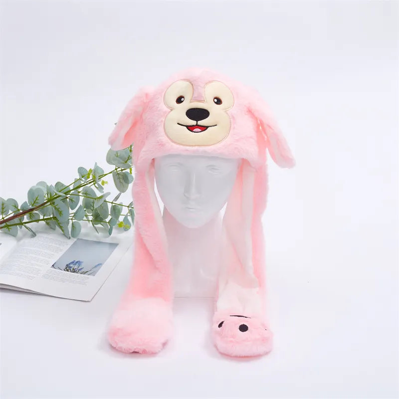 Hasenhut mit wippenden Ohren