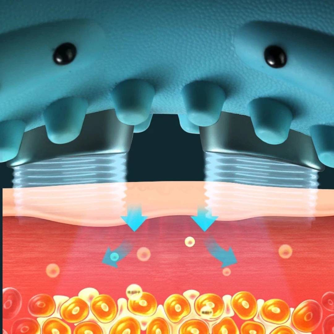 "NackenEase EMS Massagegerät: tragbares, leichtes Gerät mit Wärmetherapie für Nackenschmerzen und Muskelentspannung"