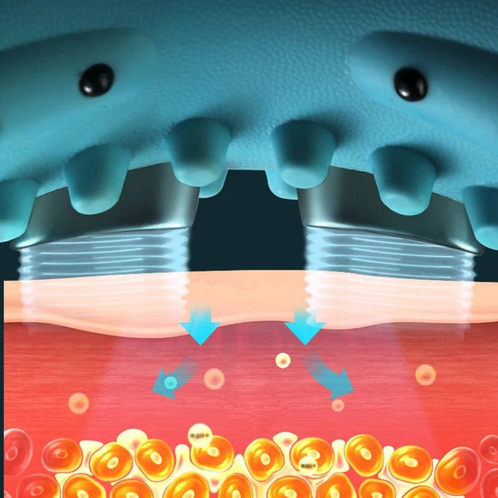 "NackenEase EMS Massagegerät: tragbares, leichtes Gerät mit Wärmetherapie für Nackenschmerzen und Muskelentspannung"