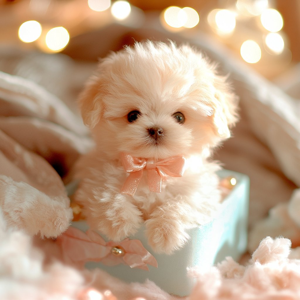 "Naturgetreuer interaktiver Plüschhund, braun-weiß, mit weichem Fell, reagiert auf Berührungen, ideal für Kinder & Senioren."