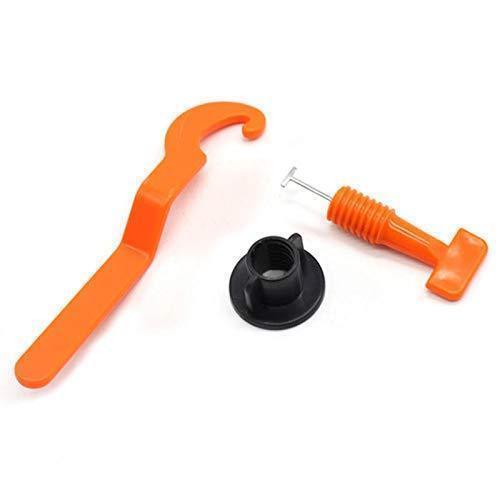 "Nivelliersystem für DIY: Robuste, wiederverwendbare Keile, ideal für präzise Fliesenverlegung und glatte Oberflächen."