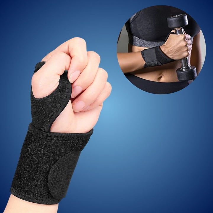 Orthopädische Handgelenkstütze mit verstellbarer Stahlschiene, bietet Stabilität und Schmerzlinderung bei Karpaltunnelsyndrom