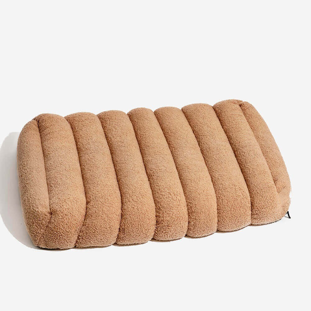 New4 washable creamy orthopedic dog bed, a cosy animal accessory with memory foam