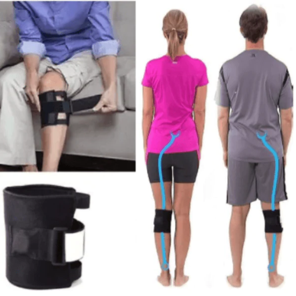 Unisex sciatic nerve brace for rapid sciatica & lower back pain relief. Targeted leg support & acupressure.