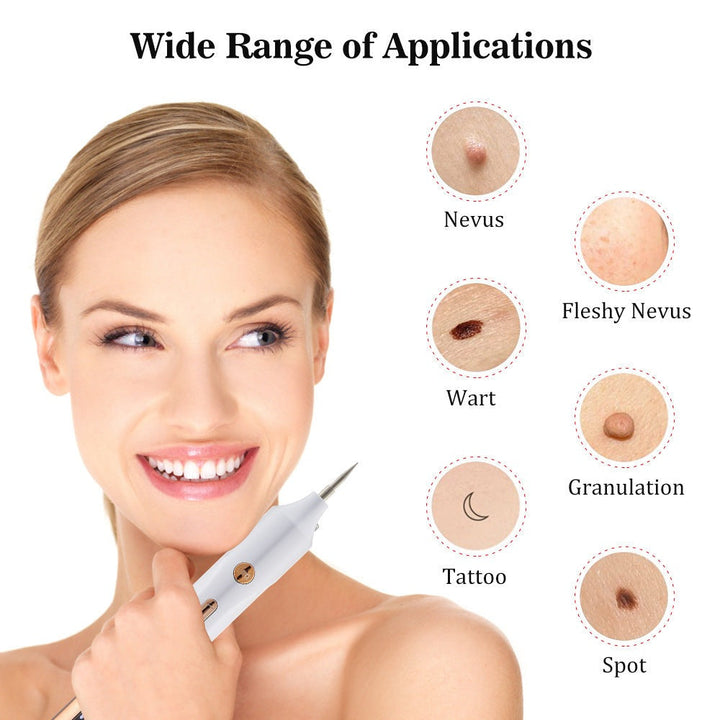 Plasma Hautstraffungsgerät, handliches Design, zur Hautstraffung und Faltenreduktion, für Gesicht und Körper, mit USB-Ladekab