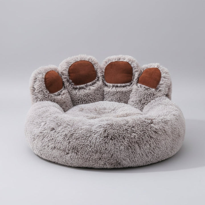 Luxurious pet sofa bed, soft & comfortable, designed for dog relaxation & reducing anxiety. Stylish pet furniture.