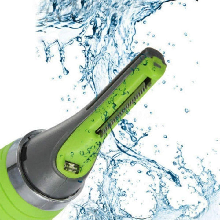 "Präziser Nase- & Ohrtrimmer mit LED-Licht, elegantes Design, effektive Haarentfernung für empfindliche Bereiche"