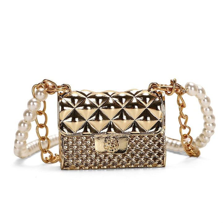 Elegant mini rhinestone purse for women, perfect evening bag. Sparkling fashion clutch with dazzling gems.