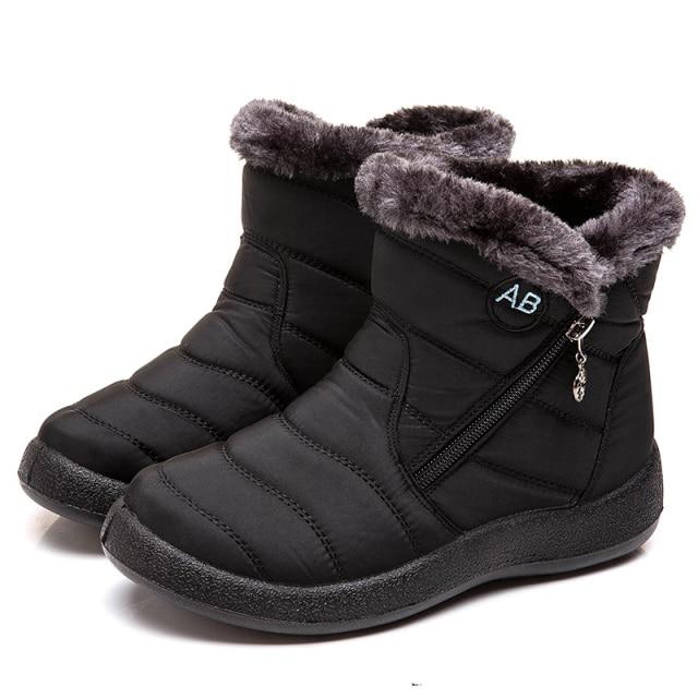 Stylish women's winter ankle boots, perfect blend of comfort and durability.